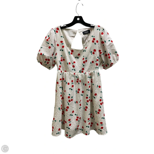 Dress Casual Midi By Clothes Mentor In White, Size: M