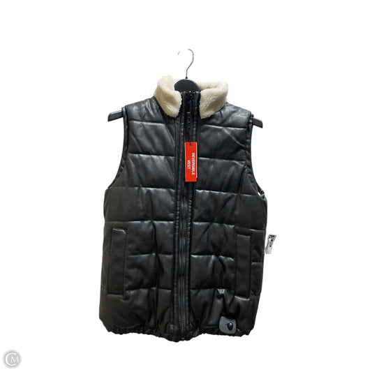 Vest Designer By Rebecca Minkoff In Black, Size: M