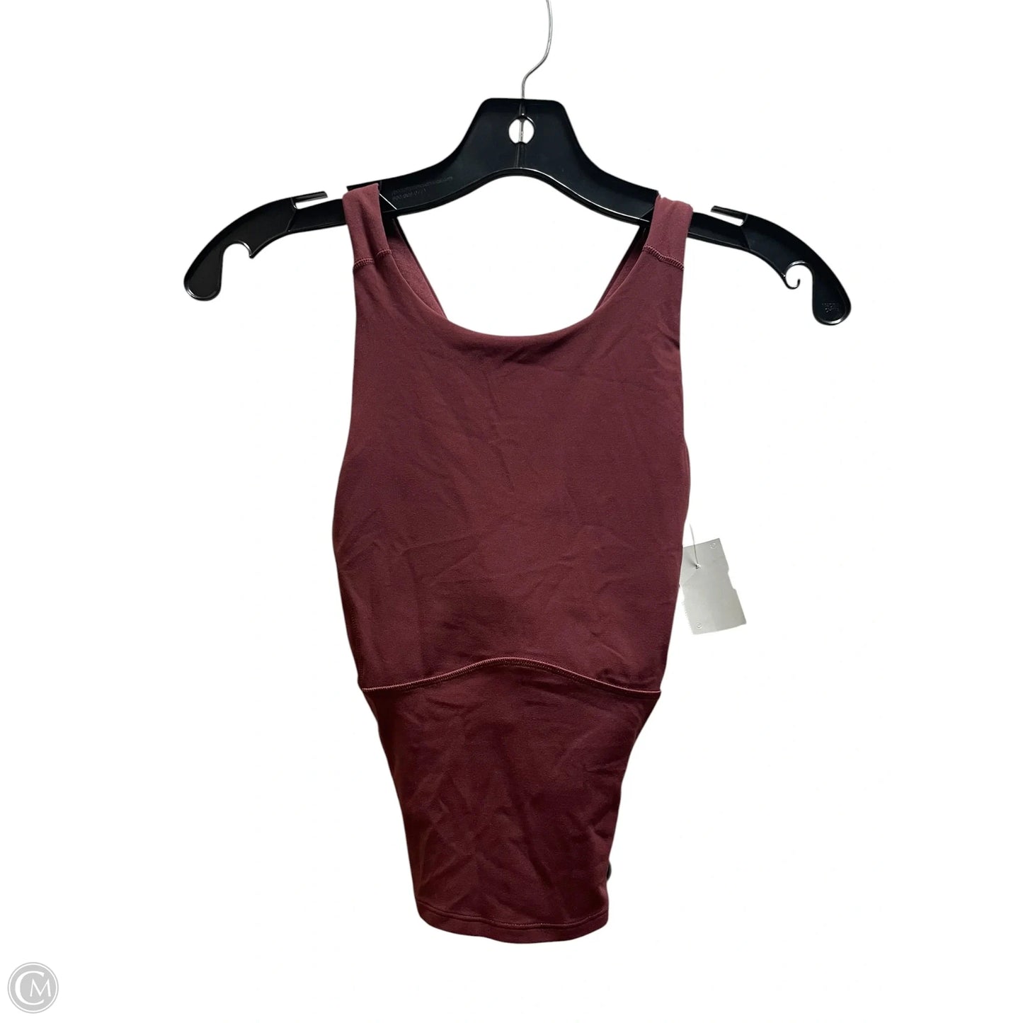 Athletic Tank Top By Lululemon In Maroon, Size: 6