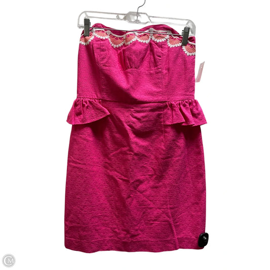 Dress Designer By Lilly Pulitzer In Pink, Size: 8