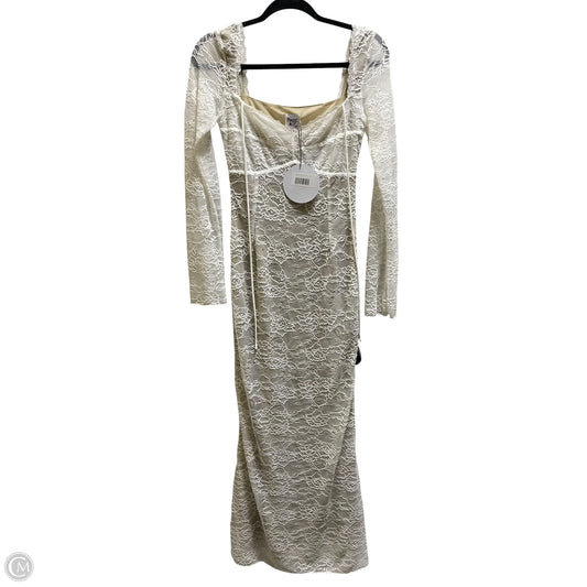Dress Casual Maxi By Princess Polly In White, Size: 6