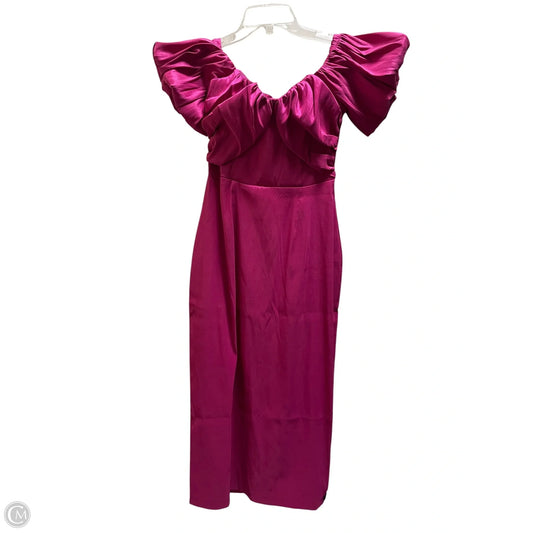 Dress Casual Maxi By Abercrombie And Fitch In Pink, Size: S
