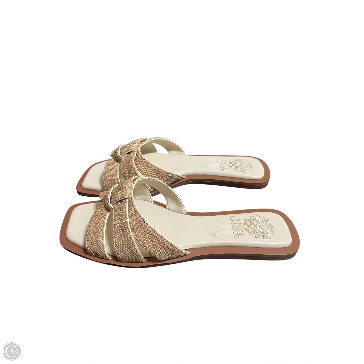 Sandals Flats By Vince Camuto In Tan, Size: 9
