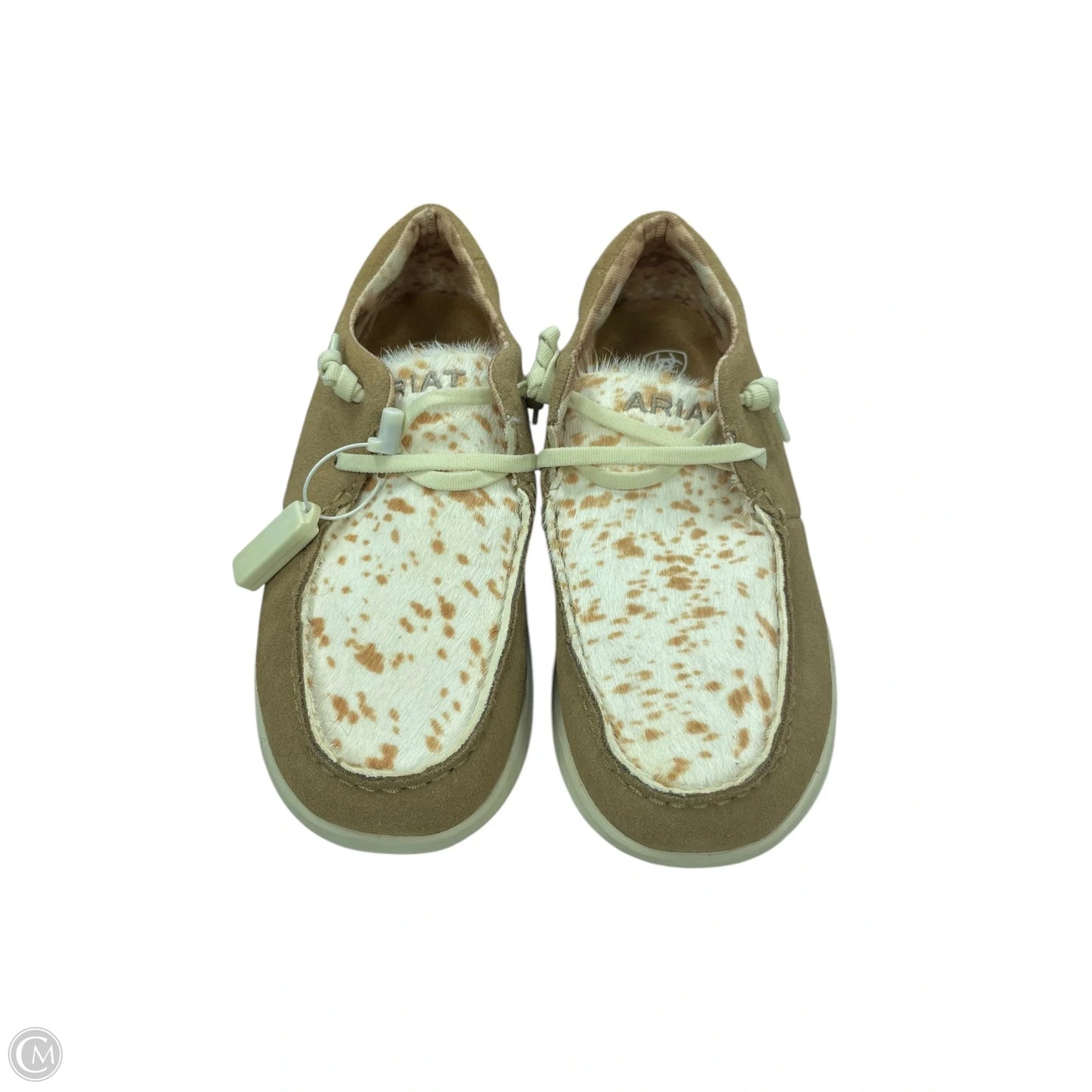 Shoes Flats By Ariat In Brown, Size: 9