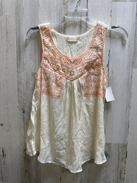 Cream Top Sleeveless Altard State, Size S