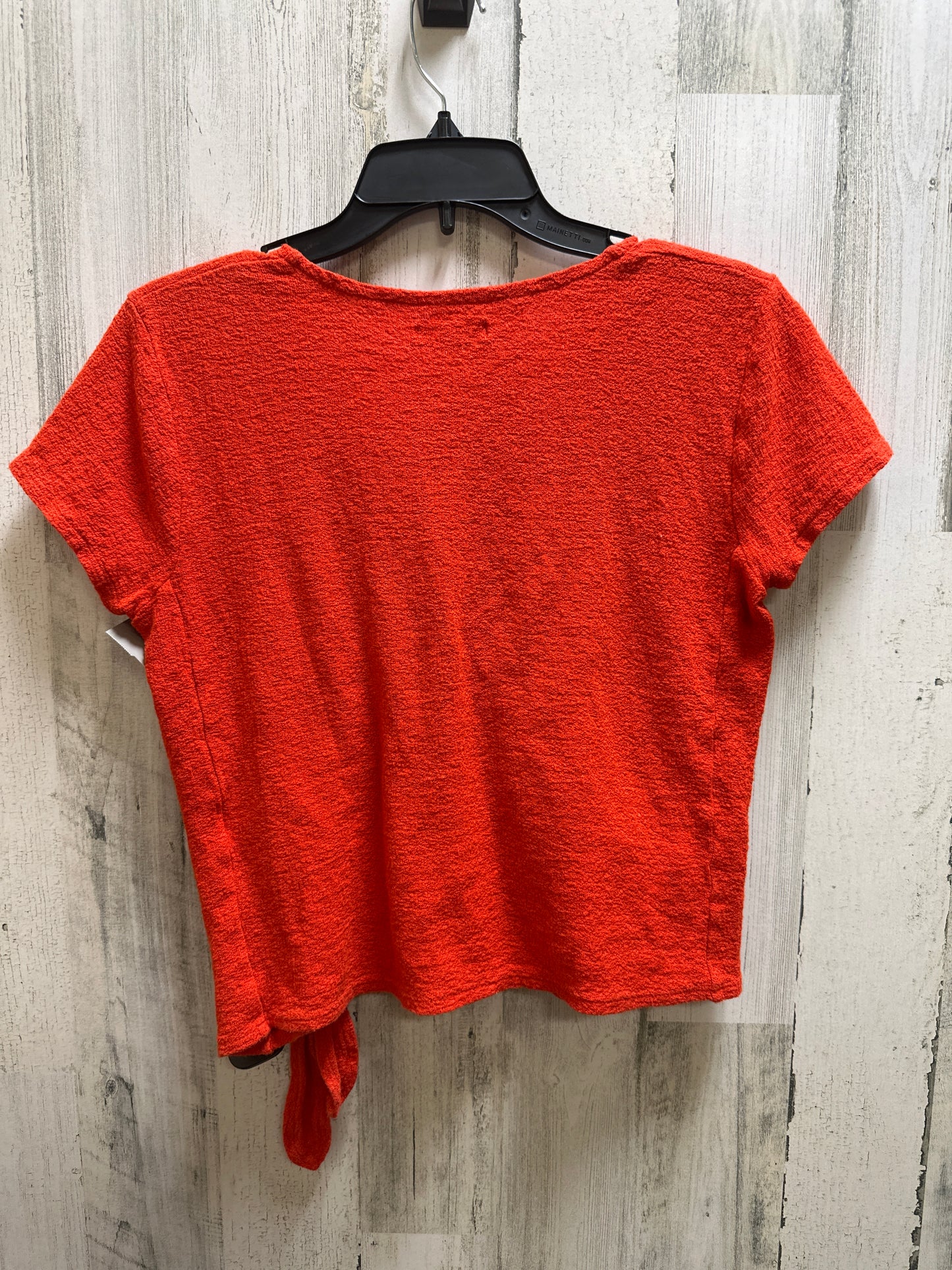 Red Top Short Sleeve Madewell , Size S