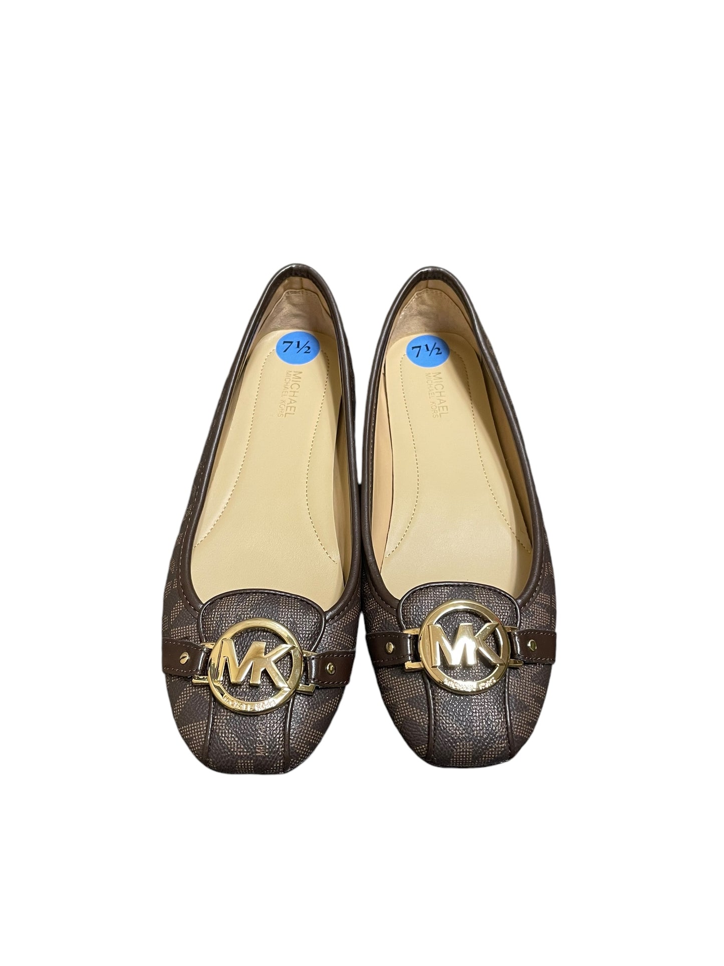 Shoes Flats By Michael Kors In Brown, Size: 7.5