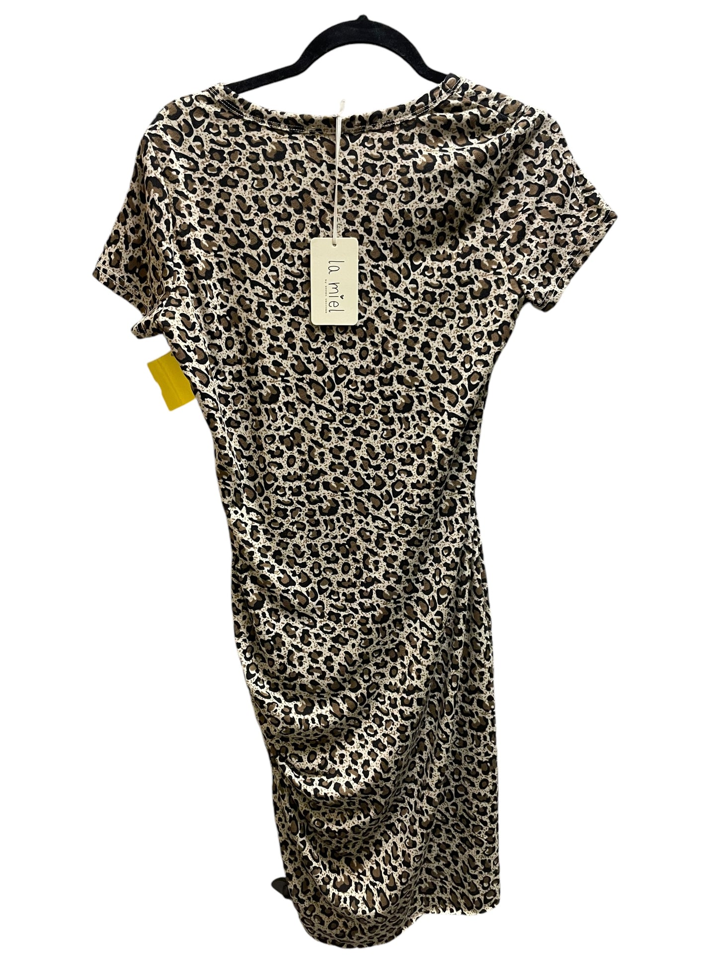 Dress Casual Short By La Miel In Animal Print, Size: S