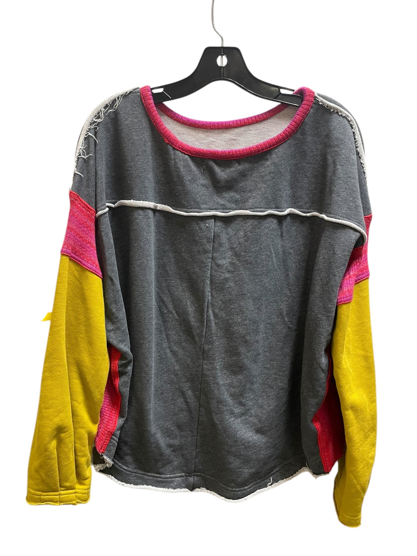 Top Long Sleeve By Natural Life In Multi-colored, Size: S