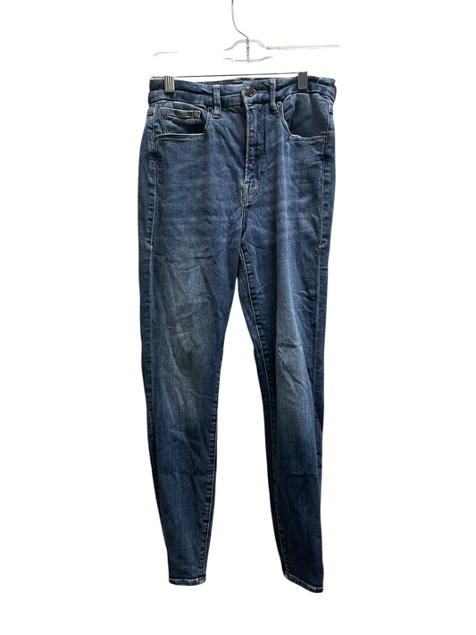 Jeans Skinny By Good American In Blue, Size: 6