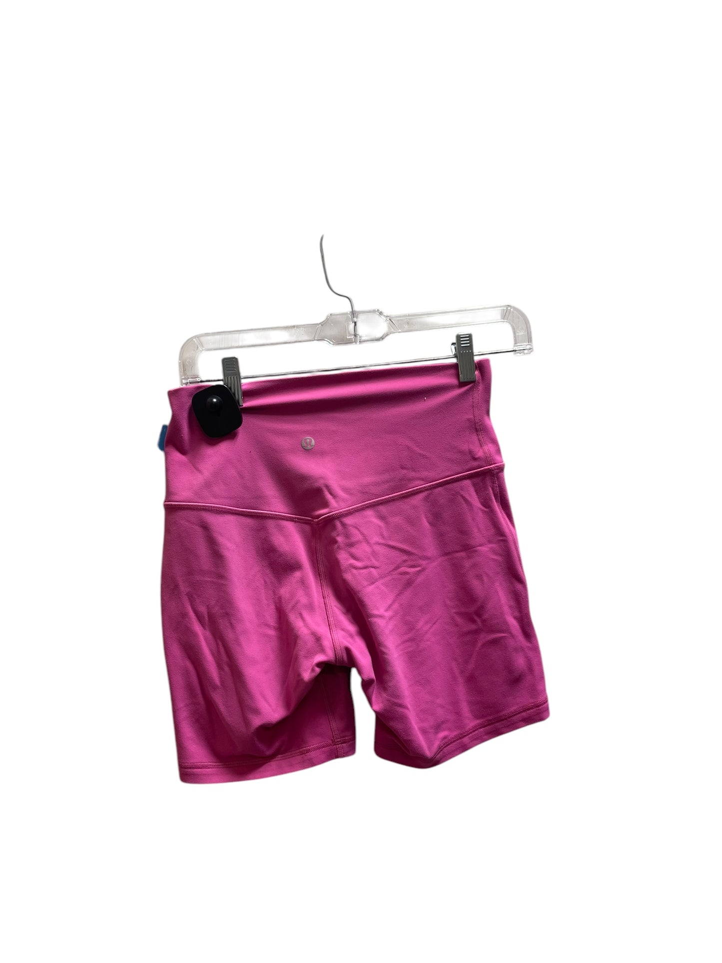 Athletic Shorts By Lululemon In Pink, Size: 4