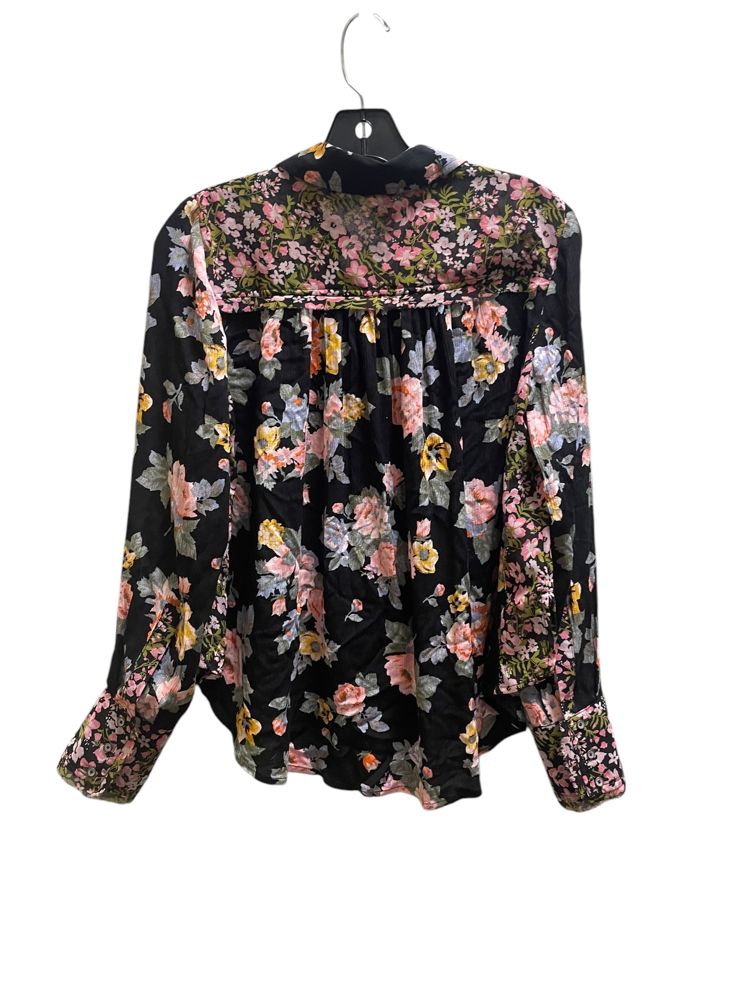 Top Long Sleeve By Free People In Black, Size: Xs