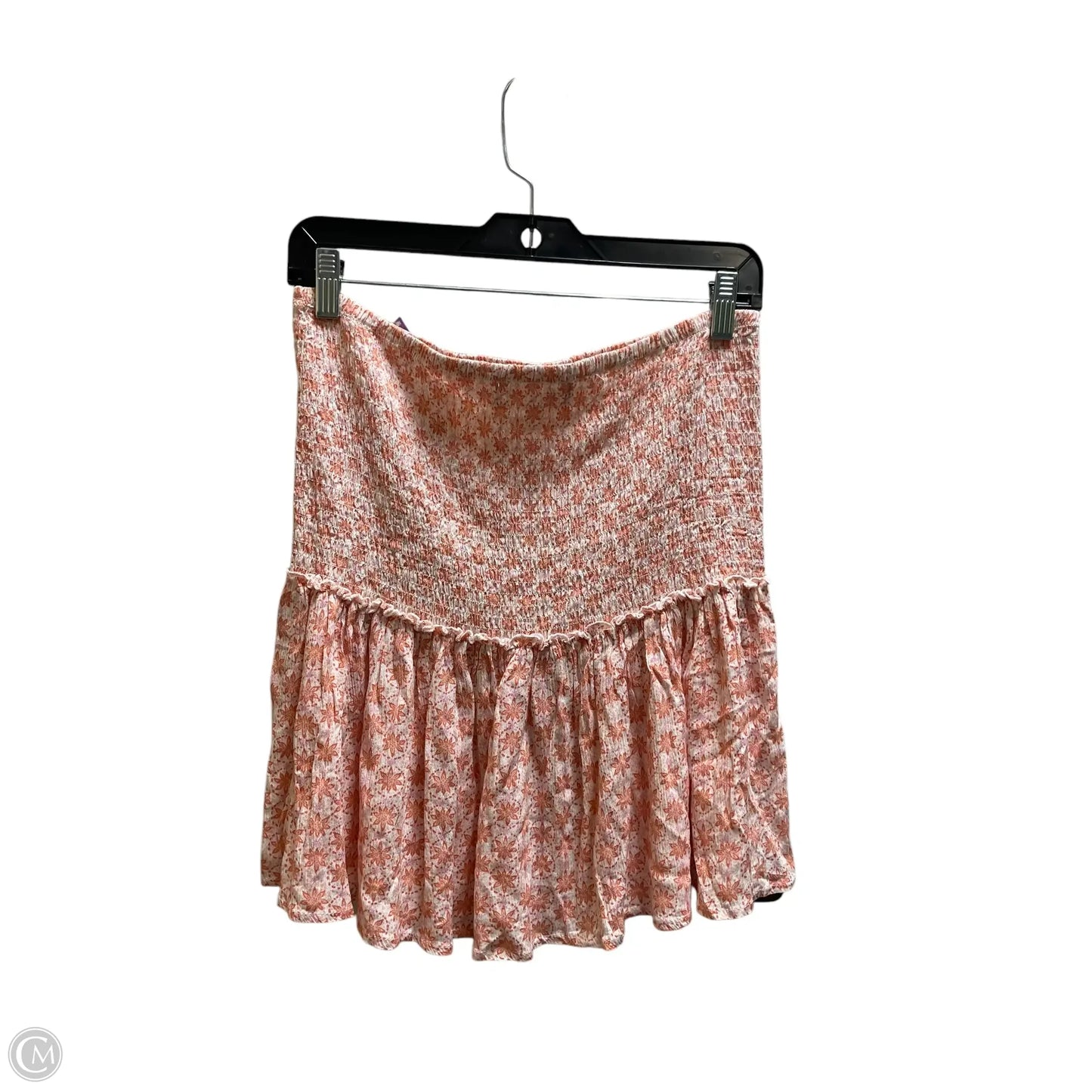 Skirt Set 2pc By Pink Rose In Floral Print, Size: L