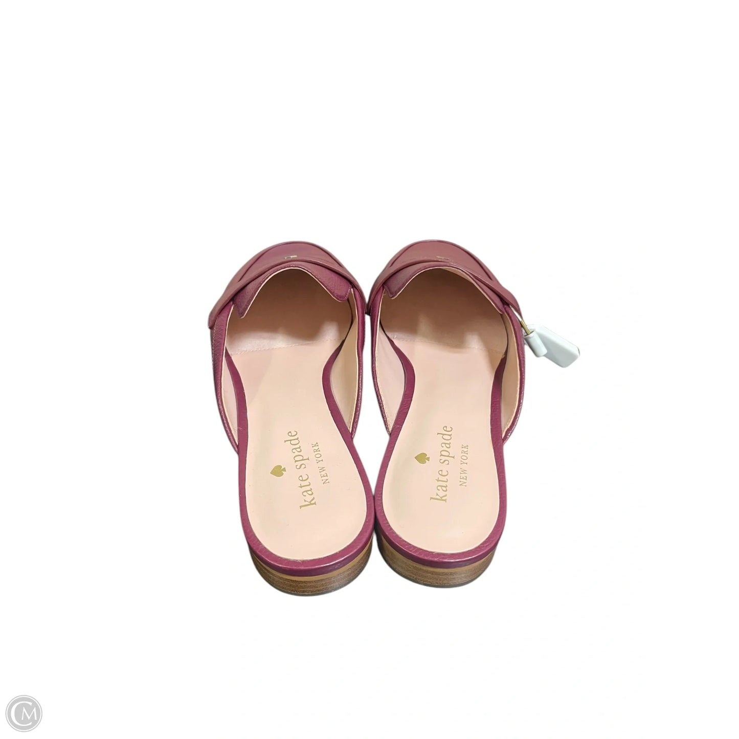 Shoes Designer By Kate Spade In Maroon, Size: 8.5