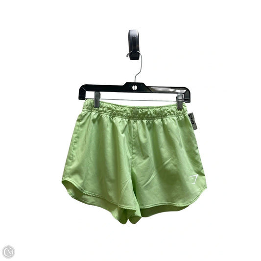 Athletic Shorts By Gym Shark In Green, Size: S