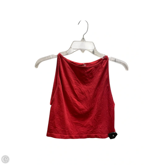 Tank Top By Free People In Red, Size: M