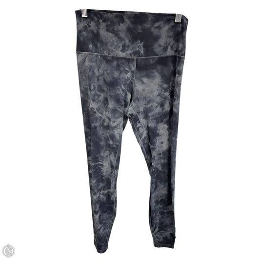 Athletic Leggings By Lululemon In Grey, Size: 8