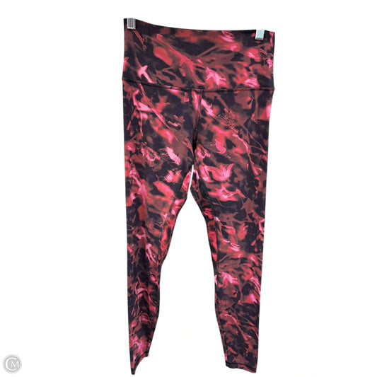 Athletic Leggings By Lululemon In Pink, Size: 8