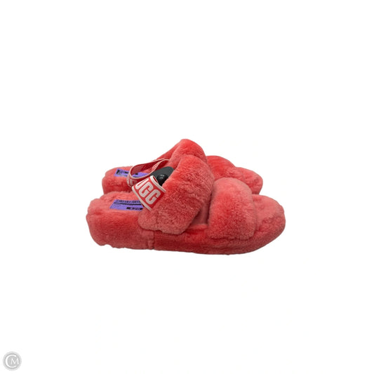 Shoes Designer By Ugg In Orange, Size: 7