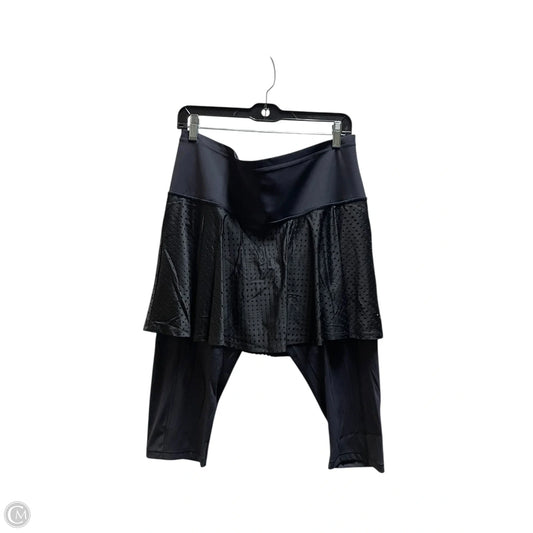Athletic Capris By Athleta In Black, Size: 1x