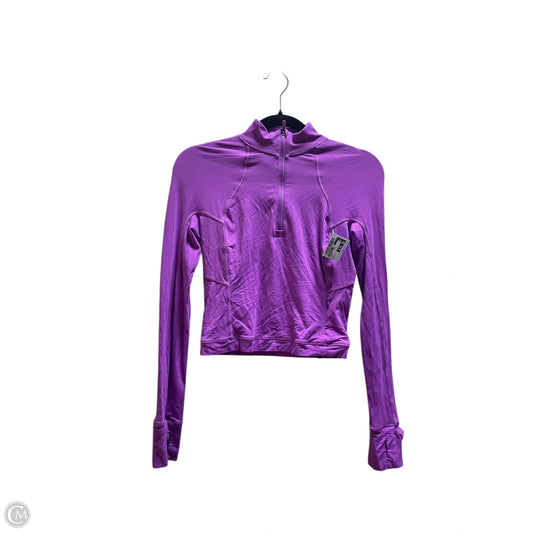 Athletic Jacket By Lululemon In Purple, Size: 4