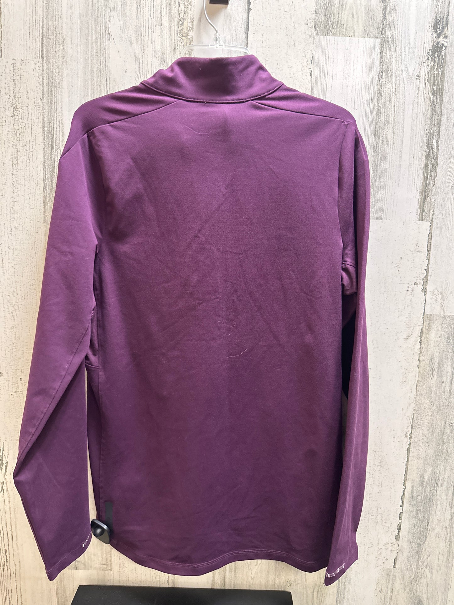 Purple Athletic Jacket Clothes Mentor, Size M