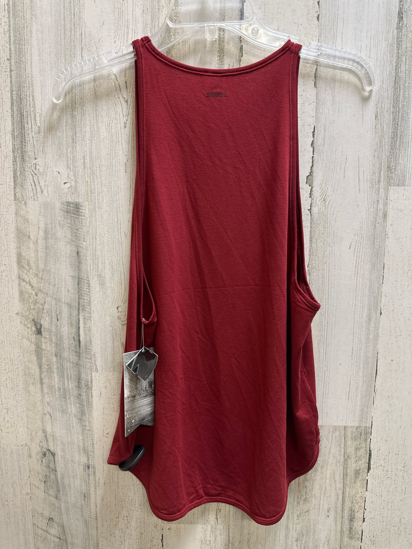 Red Athletic Tank Top Clothes Mentor, Size M