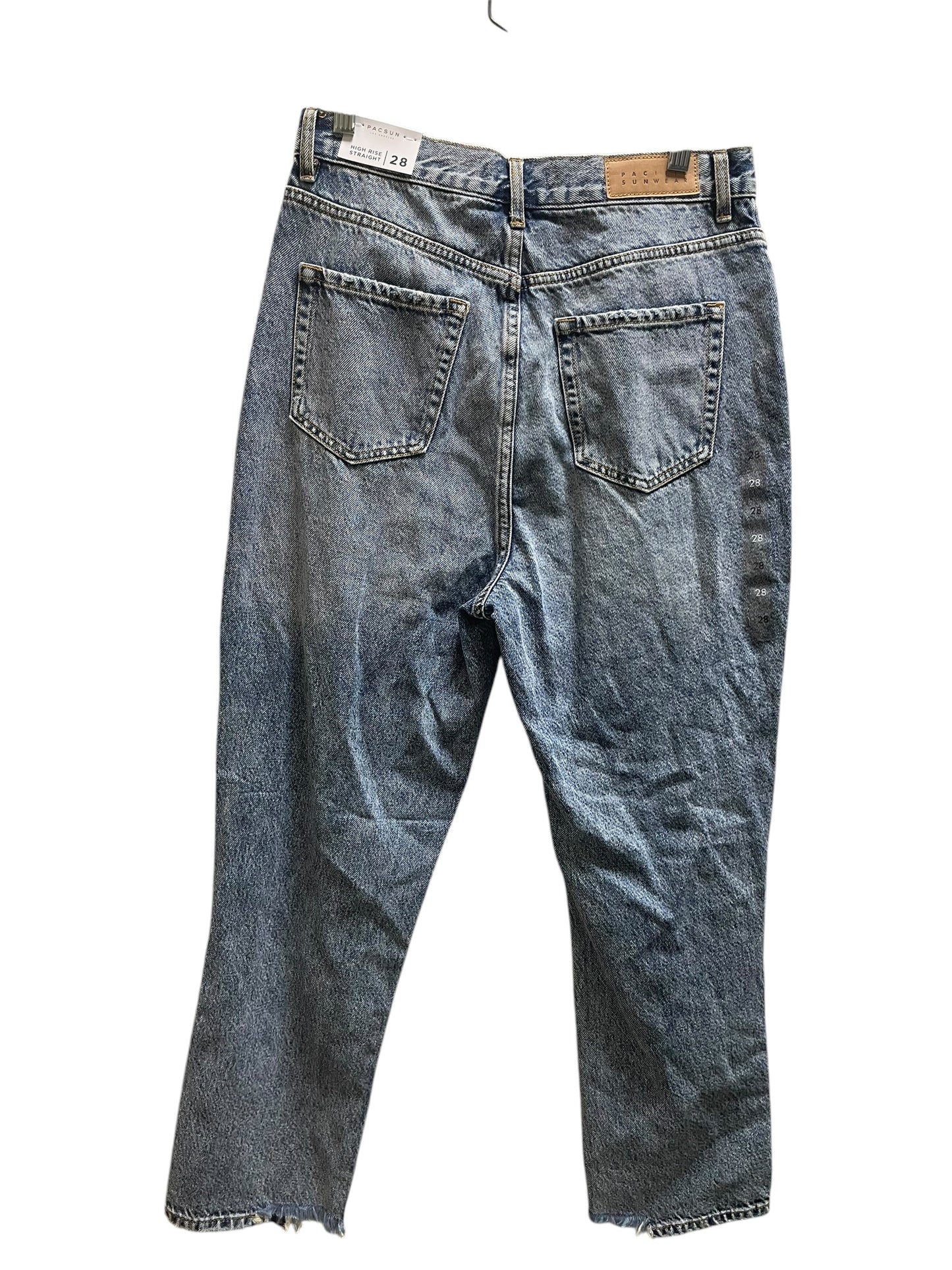 Jeans Straight By Pacsun In Blue, Size: 6