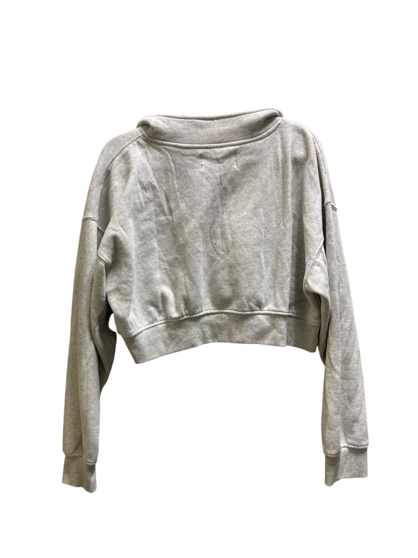 Sweater By Clothes Mentor In Grey, Size: L