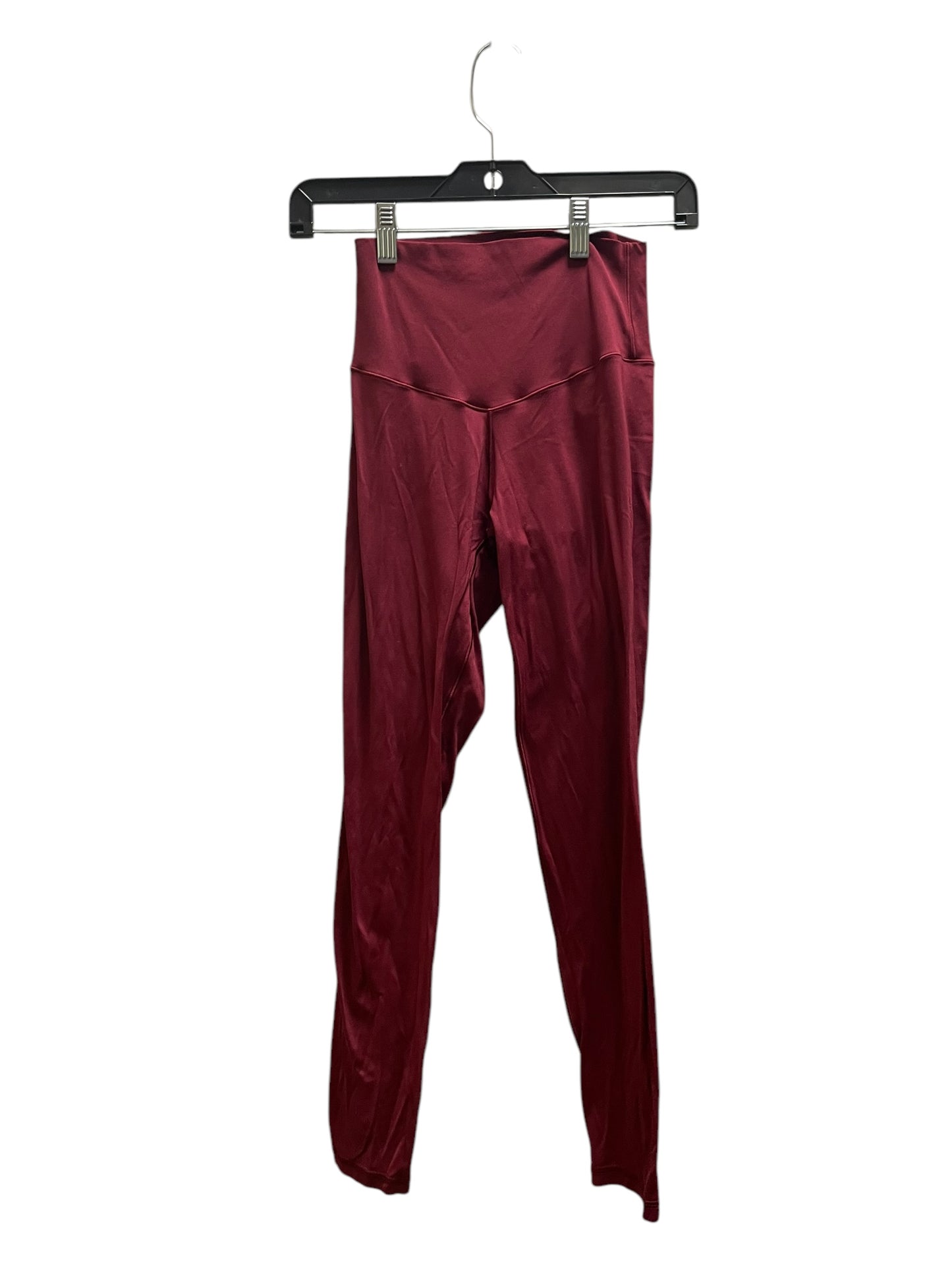 Athletic Leggings By Aerie In Red, Size: S