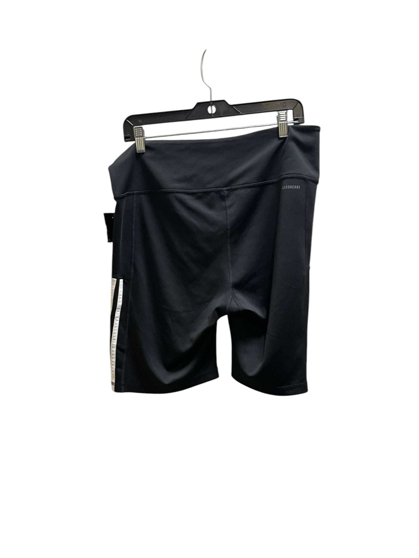 Athletic Shorts By Adidas In Black, Size: Xl