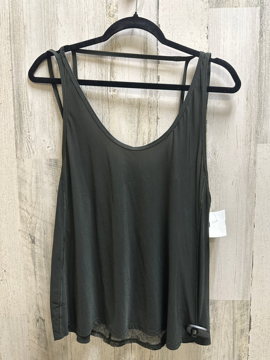 Green Athletic Tank Top Lululemon, Size 4