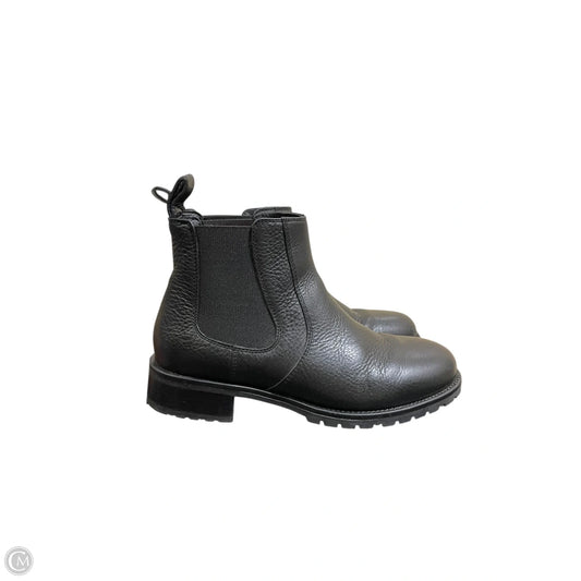 Boots Ankle Heels By Aldo In Black, Size: 8