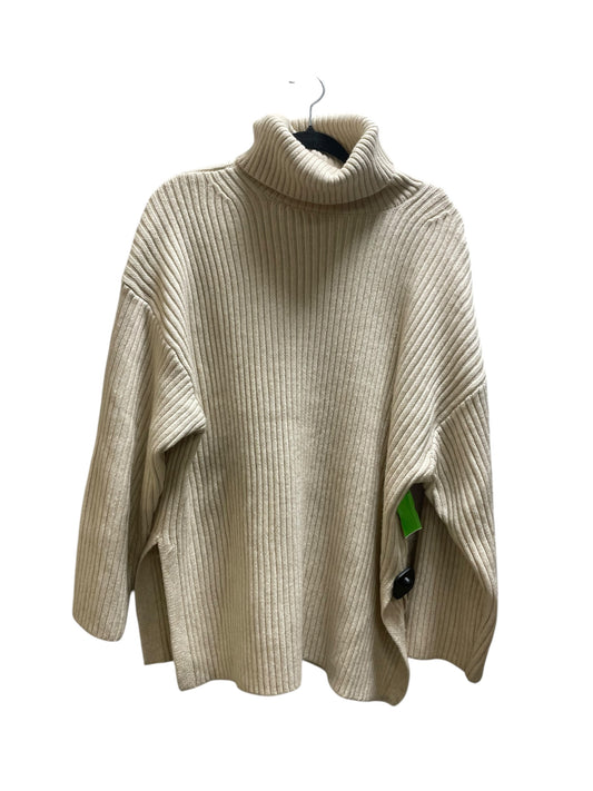 Sweater By H&m In Cream, Size: M