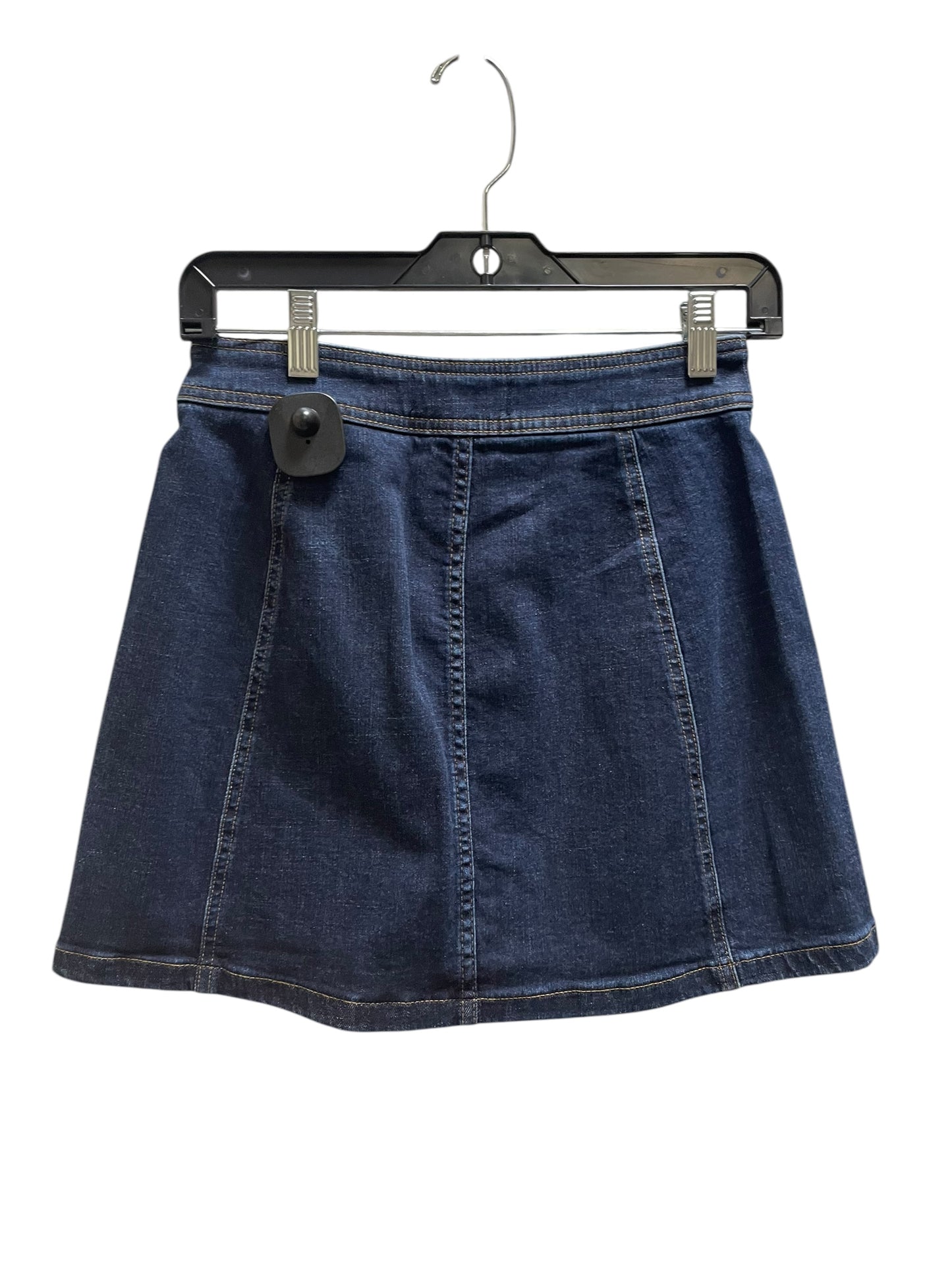 Skirt Mini & Short By Madewell In Blue Denim, Size: 0