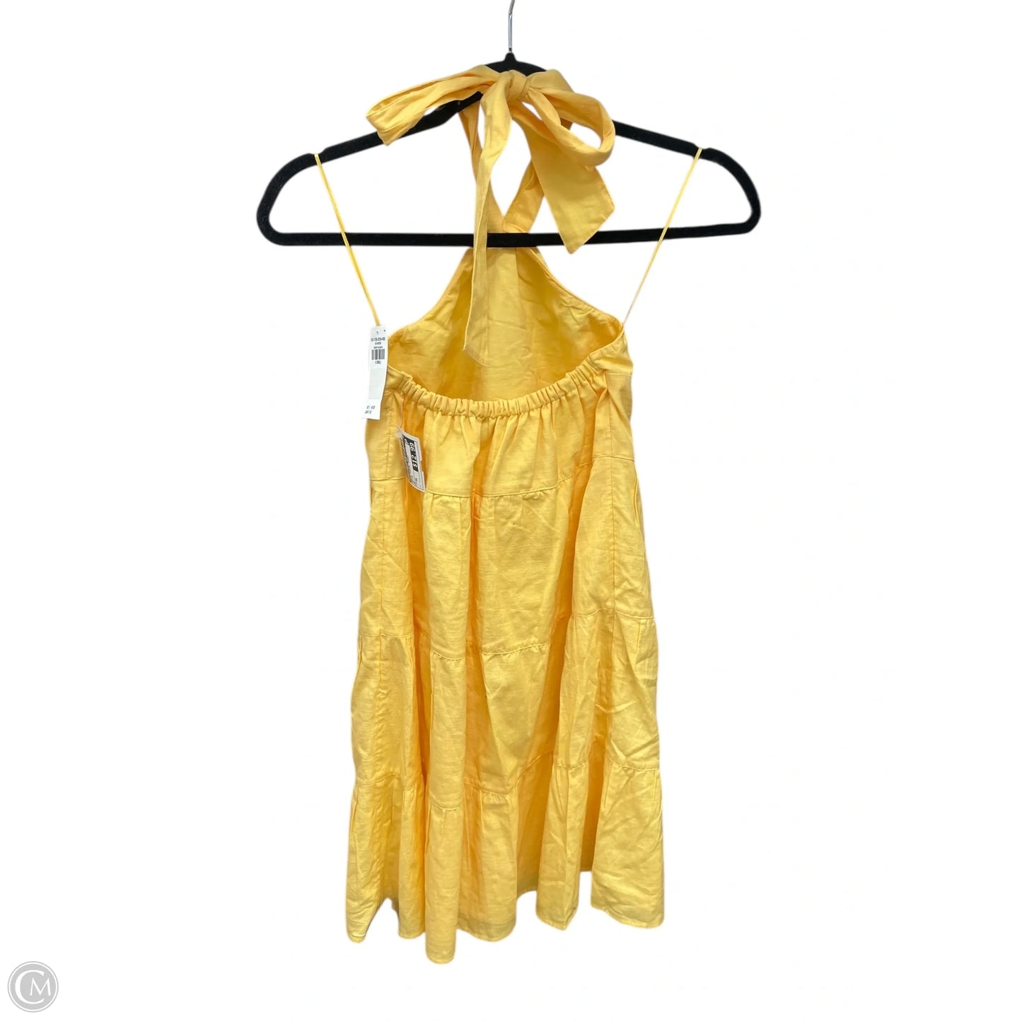 Dress Casual Short By Abercrombie And Fitch In Yellow, Size: Xs