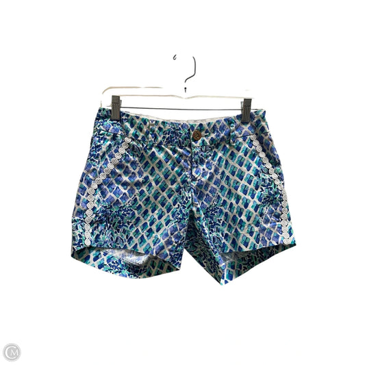 Shorts Designer By Lilly Pulitzer In Blue, Size: 0
