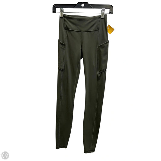 Athletic Leggings By Lululemon In Green, Size: 2
