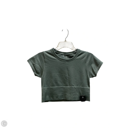 Athletic Top Short Sleeve By Aerie In Green, Size: S