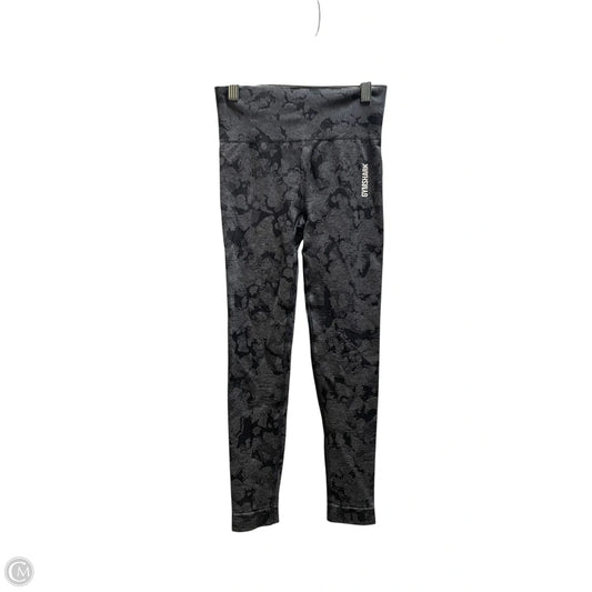 Athletic Leggings By Gym Shark In Grey, Size: M
