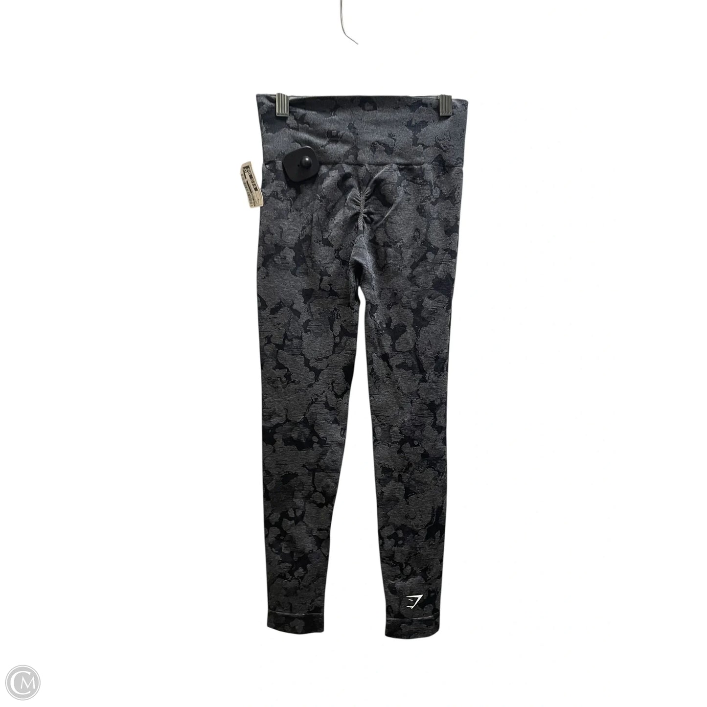 Athletic Leggings By Gym Shark In Grey, Size: M
