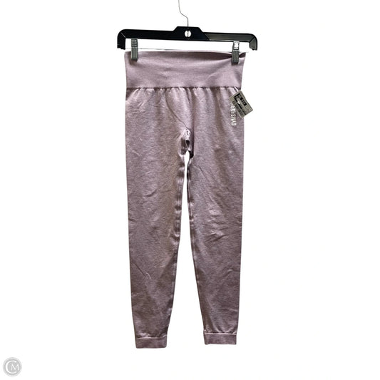 Athletic Leggings By Gym Shark In Pink, Size: S