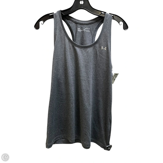 Athletic Tank Top By Under Armour In Grey, Size: S