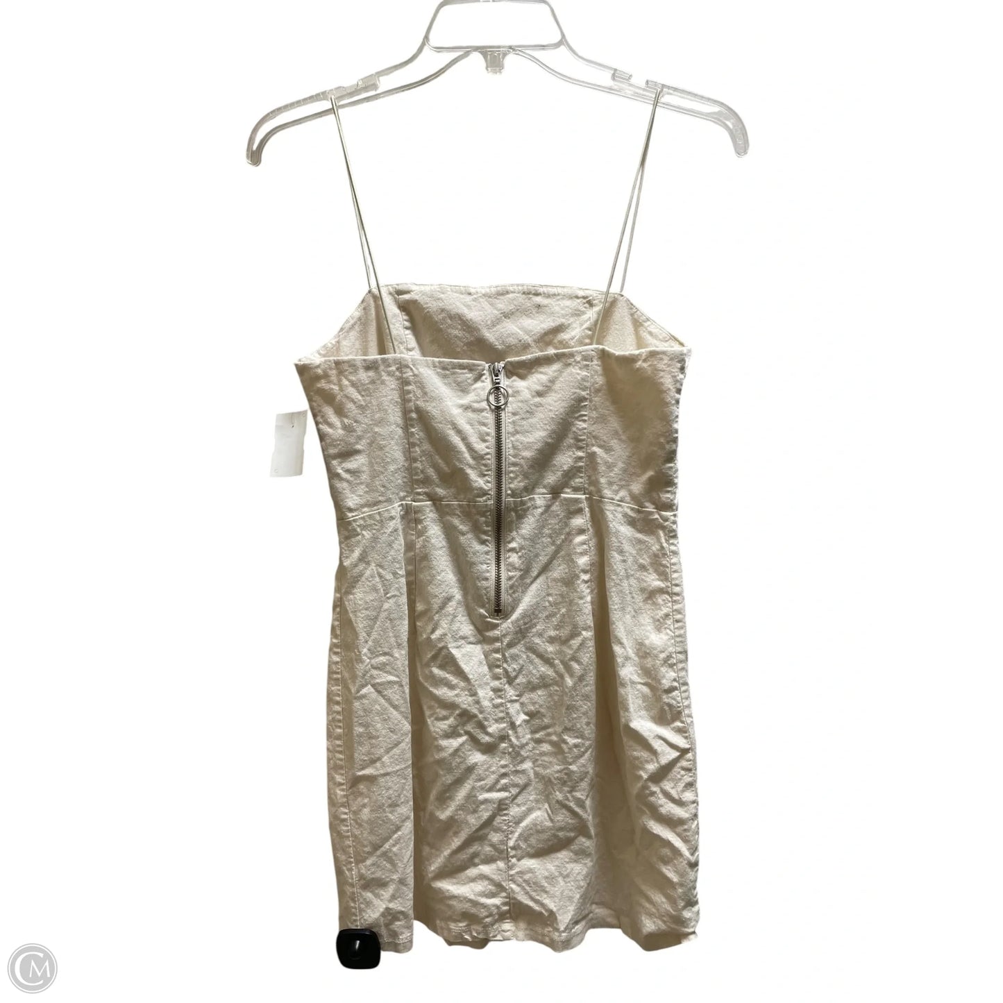 Dress Casual Short By Urban Outfitters In Cream, Size: S