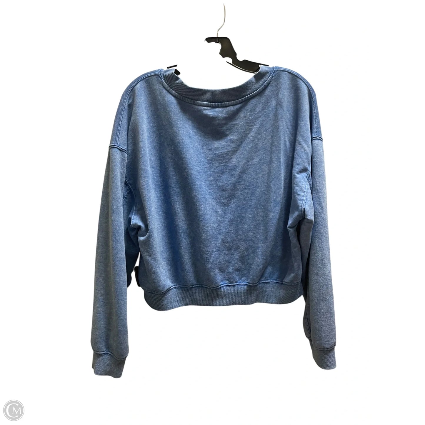Sweatshirt Crewneck By Hippie Rose In Blue, Size: M