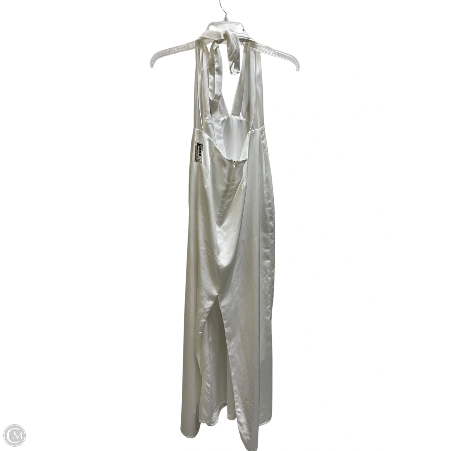 Dress Party Long By Clothes Mentor In White, Size: M