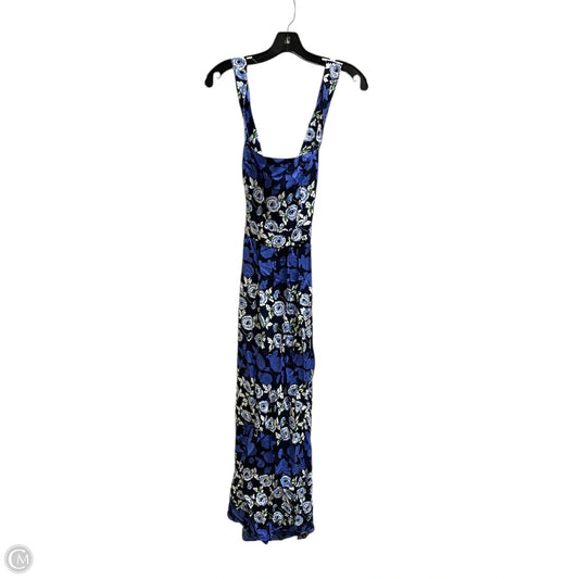 Dress Casual Maxi By Maeve In Blue, Size: 12p