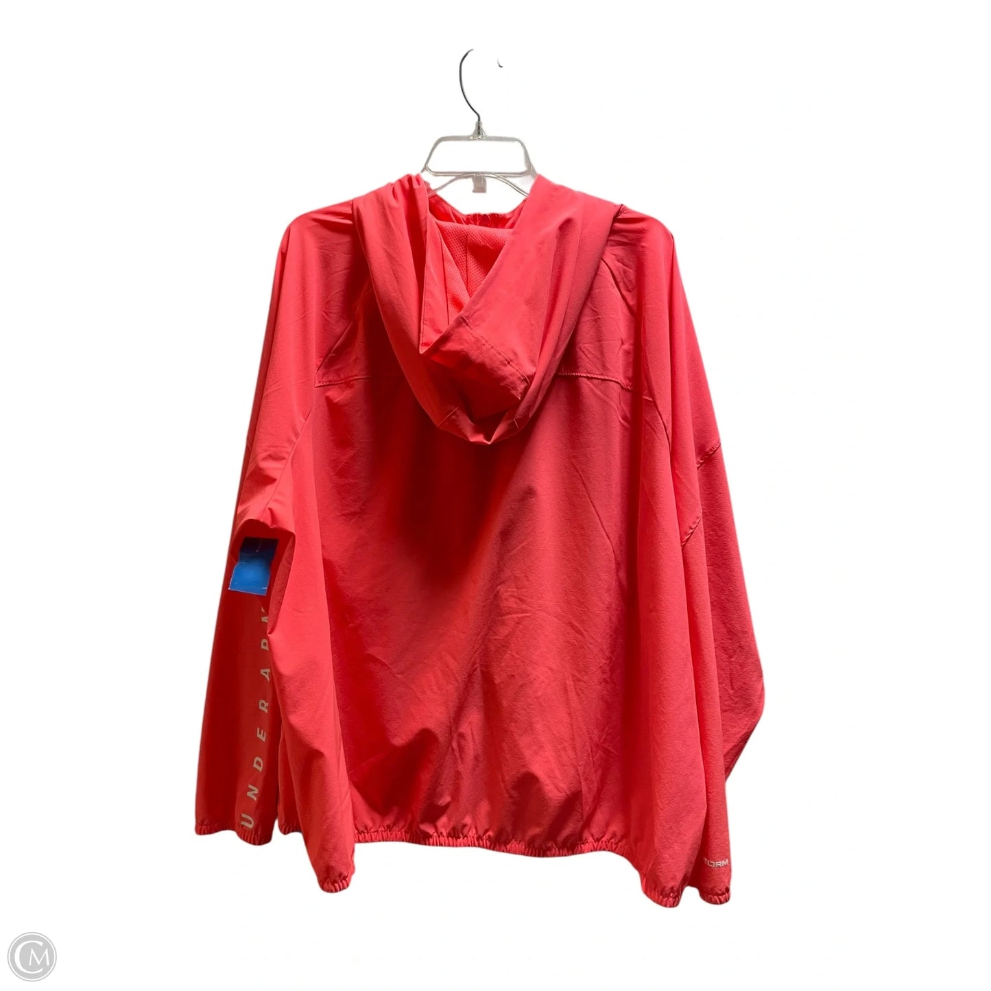 Athletic Jacket By Under Armour In Pink, Size: 2x