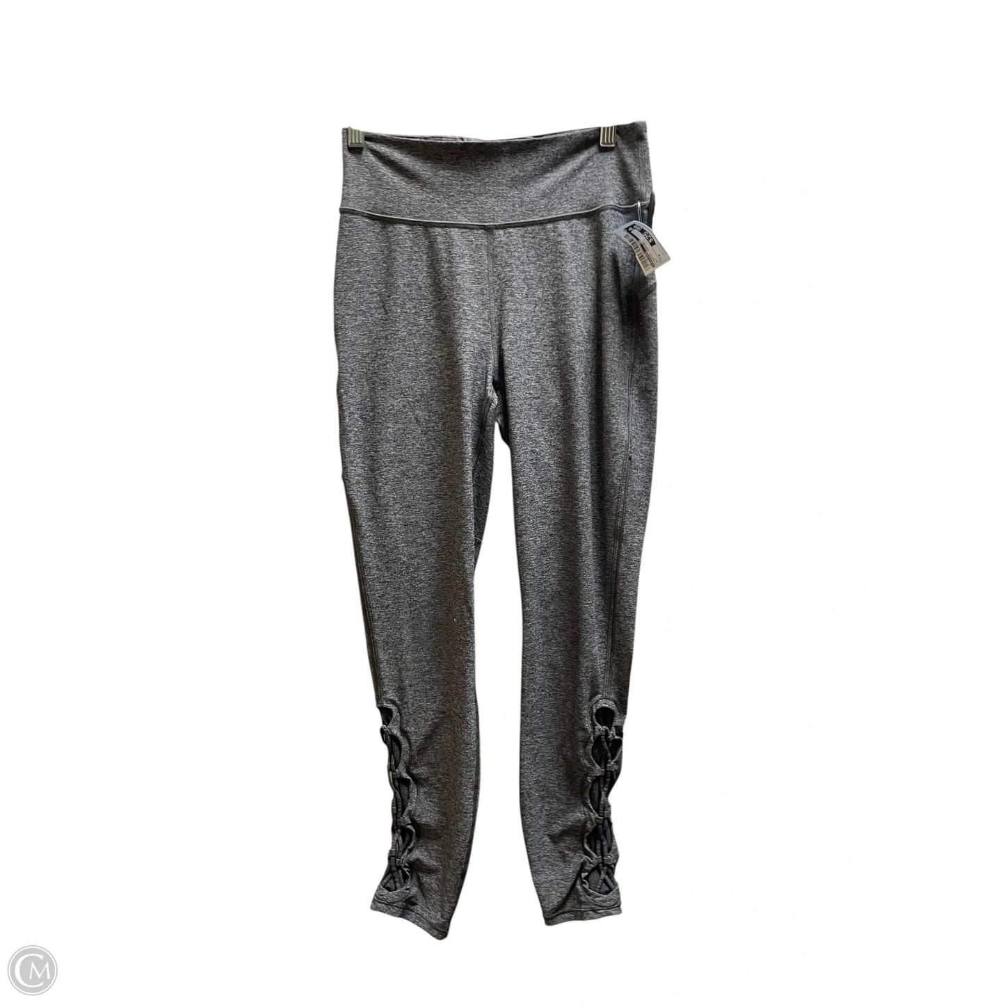 Athletic Leggings By Lululemon In Grey, Size: 8