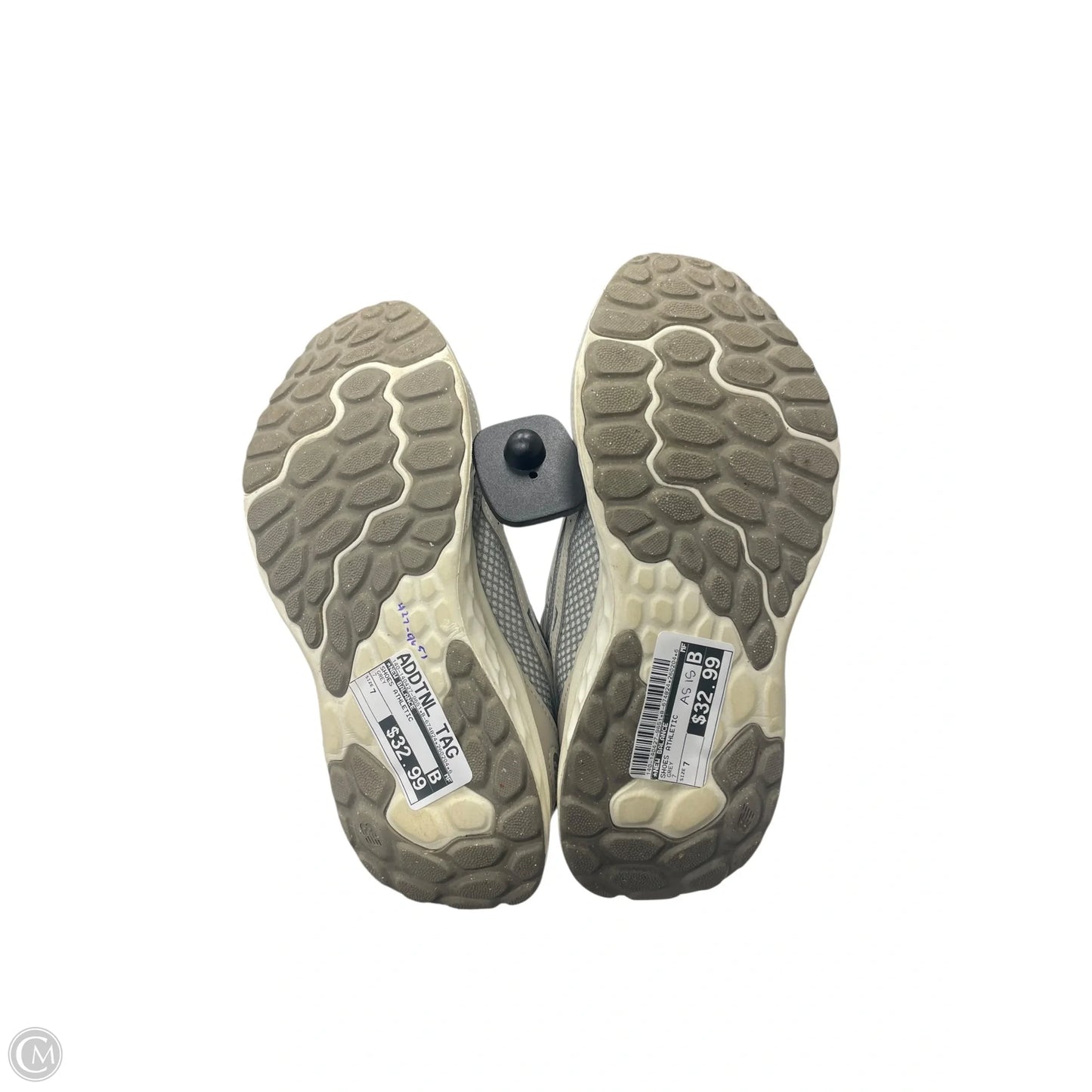 Shoes Athletic By New Balance In Grey, Size: 7